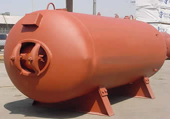 Horizontal Hot Water Tank